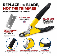 Resco Original Deluxe dog nail clippers side view showing ergonomic grips for comfortable grooming