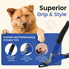 Resco Original Deluxe clipper designed for small to medium dogs, enabling controlled guillotine trimming
