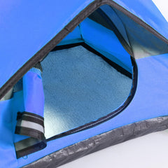 RESTCLOUD Cat Tent blue rear catch for curious cats