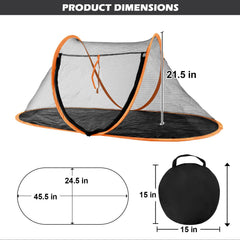 Rest-Eazzzy Cat Tent carry bag ready for easy transport and storage