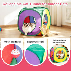 Retro Shaw rainbow fuzzy ball for lively rolling and playful pounces