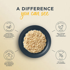 Reveal Entrées grain-free ingredients provide a wholesome, additive-free meal cats enjoy.
