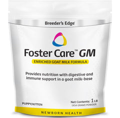 Revival Breeder's Edge Foster Care goat milk bottle supports easy feeding for young pets.