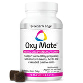 Revival Breeder's Edge Oxy Mate bottle with soft chews for pregnant dogs and cats