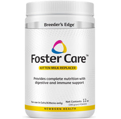 Revival Foster Care Feline bottle showing 12oz milk replacer for kittens' early nutrition.
