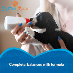 Revival Shelter's Choice kitten milk replacer powder scoop highlights easy measuring and quick mixing.