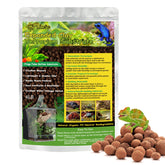 Riare expanded clay balls forming a drainage layer to improve terrarium moisture management