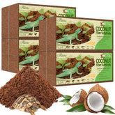 Riare coconut fiber bricks expand into soft bedding for burrowing reptiles.