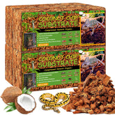 Riare coconut chip substrate brick expands for reptile bedding
