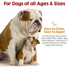 Riley's USA-made lamb lung treats emphasize quality and flavor