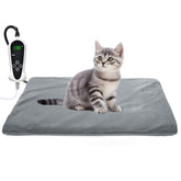RIOGOO pet heating pad 17.5x14 inch rectangle provides cozy warmth for pets
