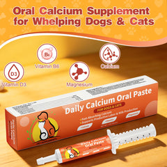 Riteeu calcium paste can be mixed into food for flexible administration.