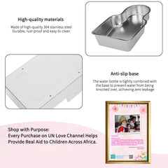 RIZZARI dust-resistant lid keeps debris out for clean water