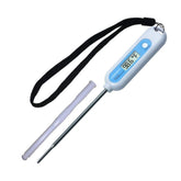 RJ Sharptemp-V thermometer with 5-inch probe for quick animal temperature checks.