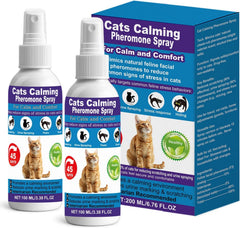 RNLBNMP cat calming spray bottle aiding stress relief during travel