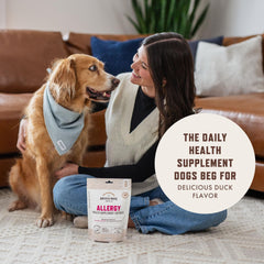 Rocco & Roxie fish oil chews for moisturized skin and coat