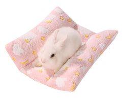 Rodizoo bunny bed 16x14 flatlay, ideal compact sleeping spot for small pets.