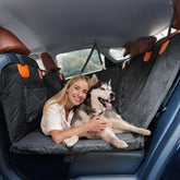Roilpet dog car seat cover back seat extender for safer travel