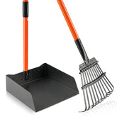 ROIUBPO pooper scooper with detachable long handle for easier cleanup.