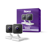Roku Indoor Camera 2-pack ready for room monitoring and peace of mind.
