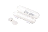 Roll Mate Small storage container front view keeps dog rolls organized.