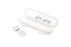 Roll Mate Small storage container front view keeps dog rolls organized.