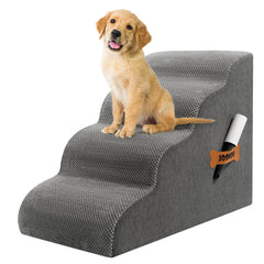 ROMROL dog stairs slope bed design for easy access and joint comfort