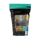 Roudybush Daily Maintenance pellets in a bowl showing balanced nutrition for adult birds