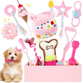 RoundFunny birthday cake toy for dogs sparks joyful play and curiosity