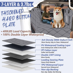 ROUWINNE supports up to 420 pounds with a sturdy bottom board.