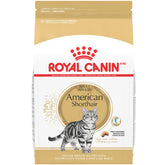 Royal Canin American Shorthair front-of-bag image showing breed-specific adult nutrition