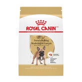 Royal Canin Breed Health French Bulldog bag front showcasing breed-tailored nutrition