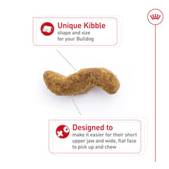 Royal Canin Bulldog Adult skin and coat care promotes folds and shine.