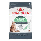 Royal Canin Digestive Care ring kibble closeup showing slow-eating design.