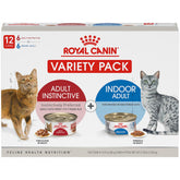 Royal Canin Indoor Morsels in Gravy pack image showing balanced nutrition for indoor cats