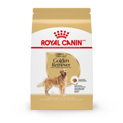 Royal Canin Golden Retriever Adult Dry Food bag designed for weight management.