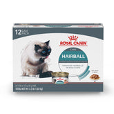 ROYAL CANIN Hairball Care wet cat food pack-12 supports hairball management with tasty meals