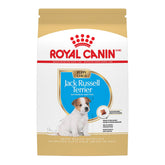 Royal Canin Jack Russell Terrier Puppy Dry Food kibble closeup shows small, easy-to-chew pieces.