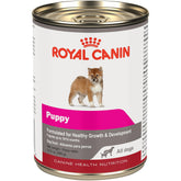 Royal Canin Puppy Loaf in Sauce can, palatable texture to support growth.