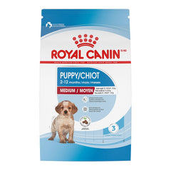 Royal Canin Size Health Nutrition Medium Puppy dry food bag for growing puppies