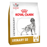 Royal Canin Urinary SO dog food bag front showing vet-grade urinary support