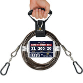 Royal Paw dog tie-out cable 6mm ideal for secure outdoor play with large dogs.
