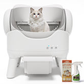 RPZ automatic self-cleaning litter box for large cats, easy care and comfort.