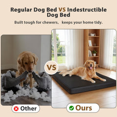 RRPETHOME bed stitching close-up emphasizes reinforced seams for longevity.
