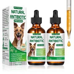 RUAKPL antibiotics for dogs bottle: natural formula supporting daily canine wellness