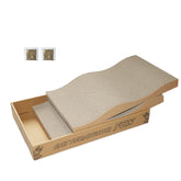 RUBMEOW scratch pad cardboard box setup with two-pack for indoor cats