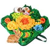 RUBYHOME rabbit-foraging-mat-20x20 enhances indoor play and mental stimulation