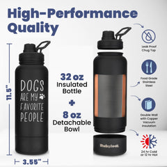Carrying handle shown for daily dog-walking use