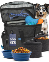 Rubyloo The Original Doggy Bag with pocket organization for easy, on-the-go supplies.