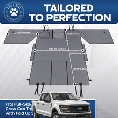 Ruff Liners waterproof material shields interior from spills and moisture.